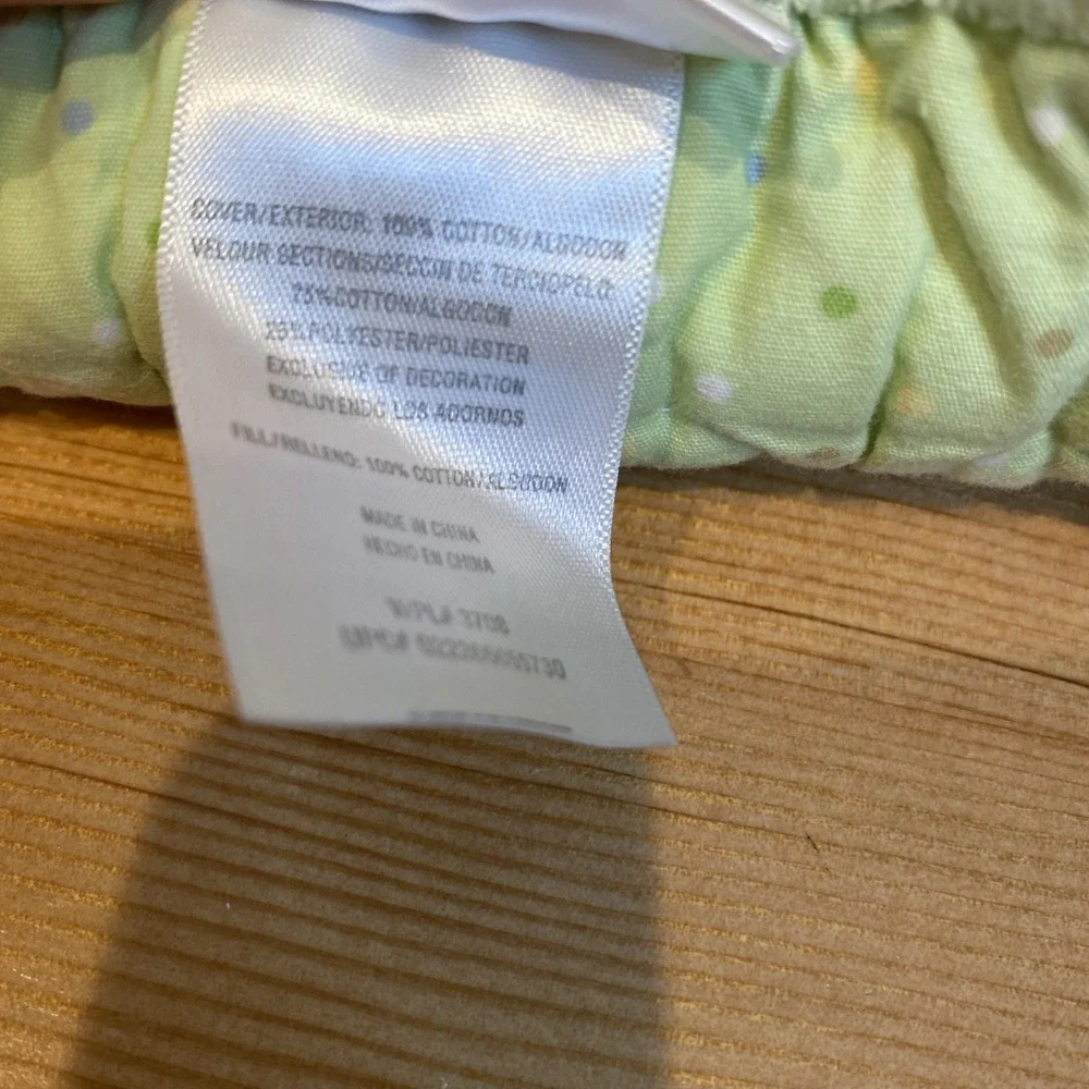 CARTER'S JUST ONE YEAR Alphabet Animals Design Quilted‎ Baby Blanket 40